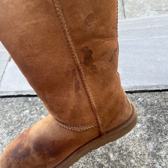 Brown Suede Boots - Picture 3 of 12